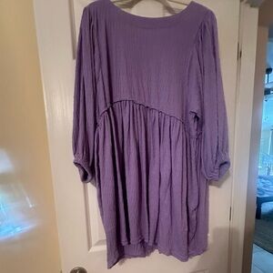 Free people Get Obsessed Babydoll Dress sz Lg
